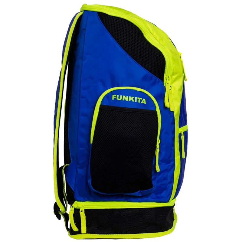 Funkita - Ocean Flash Backpack - Blue & Yellow - Image 2