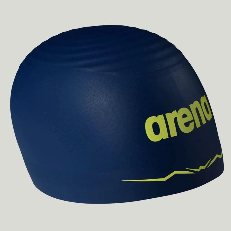 Arena - Aquaforce Wave Swim Cap - Navy - Image 2