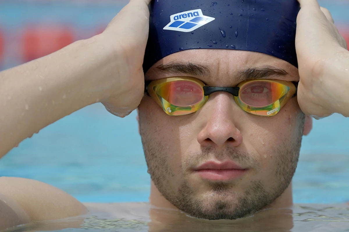 Arena - Cobra Core Swipe Mirror Goggle - Yellow Copper/Gold - Image 5