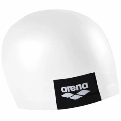 Arena - Logo Moulded Silicone Cap - White