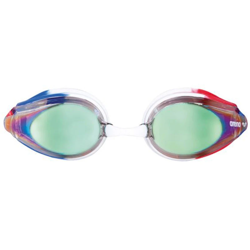 Arena - Tracks Junior Mirror Goggles - Gold/Blue/Red - Image 2