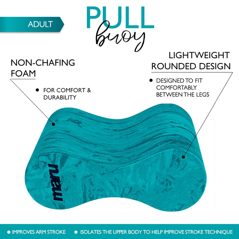 Maru - Swirl Pull Buoy - Dark Blue/Blue - Image 5