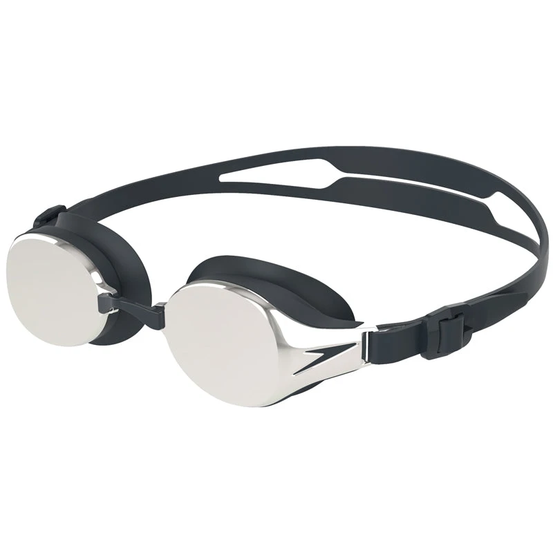 Speedo - Hydropure Mirror Goggles โ Black/Silver
