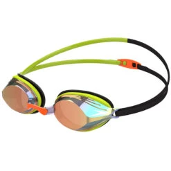 Speedo - Vengeance Mirror Goggle - Green/Orange