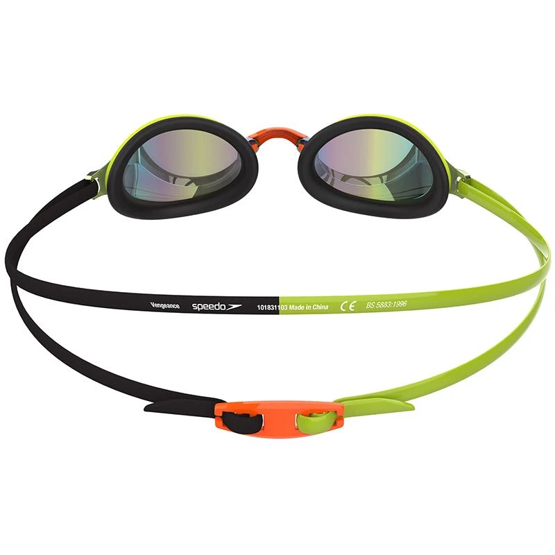 Speedo - Vengeance Mirror Goggle - Green/Orange - Image 2