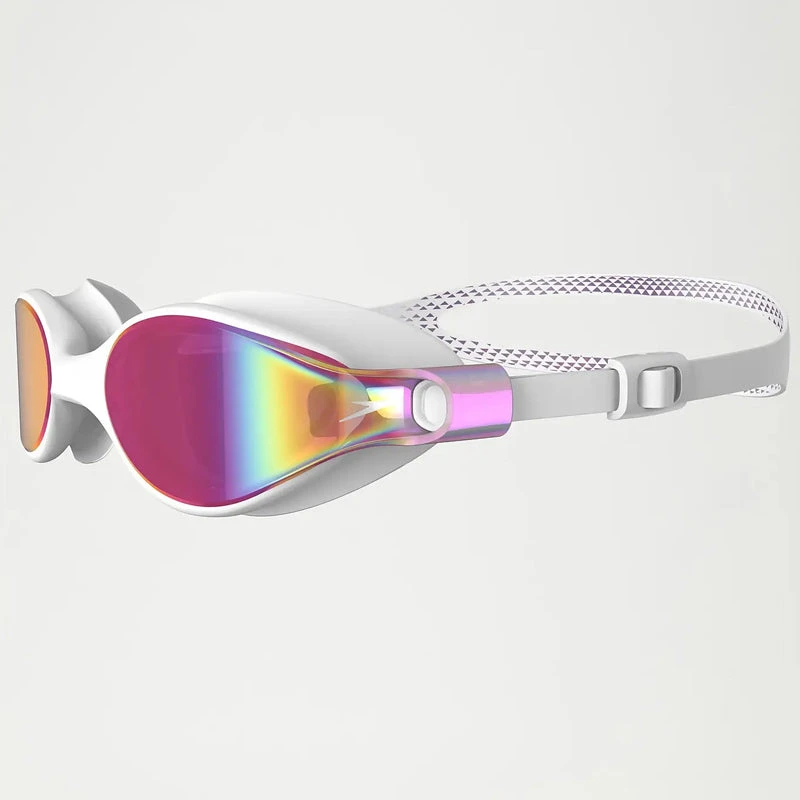 Speedo - Women's Virtue Mirror Goggles - White/Purple - Image 2