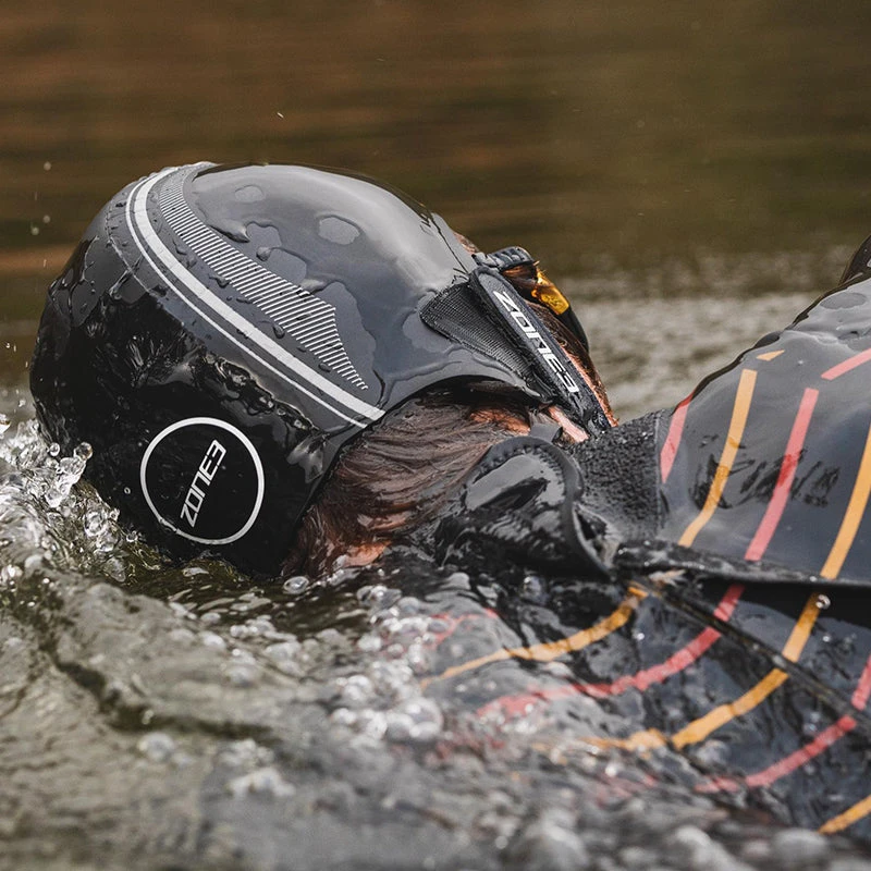 Zone3 - Neoprene Heat Tech Warmth Swim Cap - Image 6