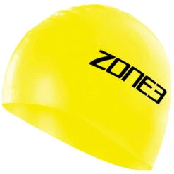 Zone3 - Silicone Swim Cap 48g - HI-VIS Yellow