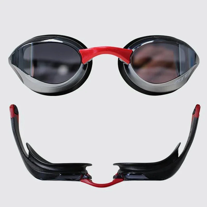 Zone3 - Volare Streamline Racing Swim Goggles - Black/Red - Image 2
